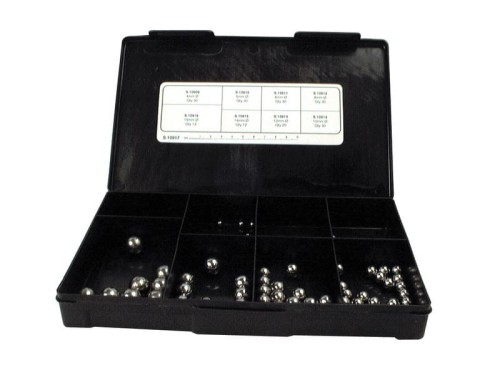 Sparex Carbon Steel Ball Bearing Kit - Metryczny Ø4 - 16mm S.10917 - Intertraktor