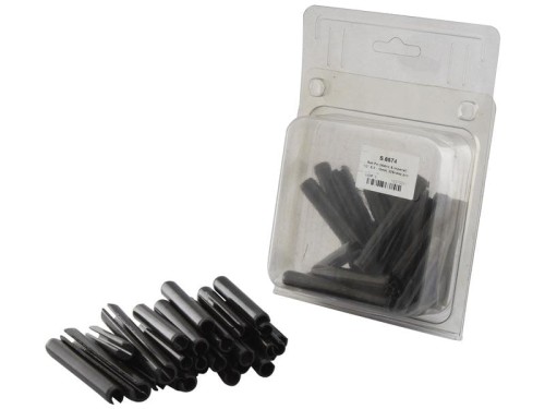 Roll Pins (Metric & Imperial) 1/2 & 8 - 10mm, 22 szt (DIN or Standard No.: DIN 1481) agropak. S.6574 - Intertraktor