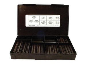 Roll Pins (Metric & Imperial) 1/2 & 8 - 10mm, 90 szt (DIN or Standard No.Agropak. S.6531