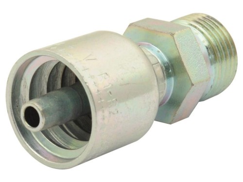 Parker Metryczny Wkłąd węża 1/4'' x M18 x 1.50 (10S) Męski Zakuwka wzmocniona S.3411804 - Intertraktor