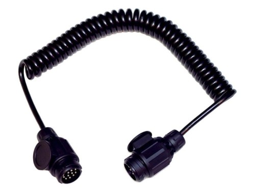 Spiralne przedłużenie kabla 3.5M, 13 / 13 Pin, Męska/męska S.164653 - Intertraktor