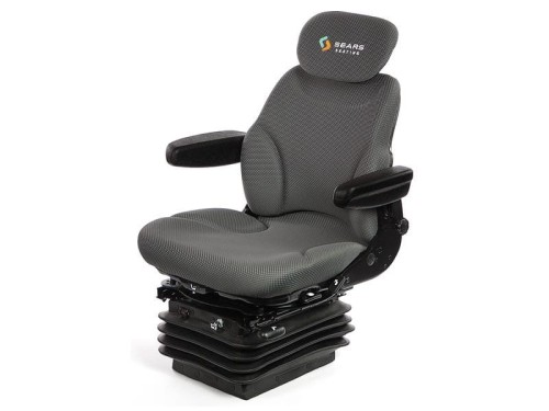 Średni fotel z amortyzacją pneumatyczną - 12V (tkanina) S.156649 - Intertraktor
