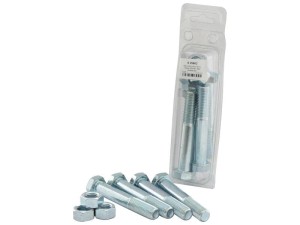 Śruba metryczna, Wymiar: M16x100mm (DIN 931, DIN 934) 5 szt agropak S.25982