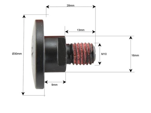 Śruba nożyka- M10x28mm - Zastępuje Kuhn Zastępuje: 56132200 S.105991 - Intertraktor