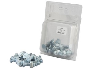 Śruba z nakrętką - M12 x 35mm, Wytrzymałość na rozciąganie 8.8 (12 szt agropak) S.27554