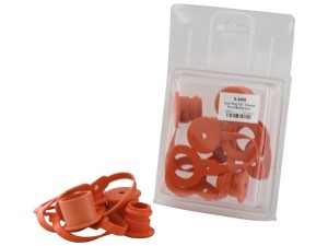 Sparex Zaślepka pomarańczowy PVC Pasuje do 1/2'' (agropak 4 szt) S.3886