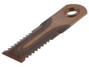 Nóż sieczkarni - Serrated, 175 x 50 x 4mm Zastępuje: 0007558750 S.130983