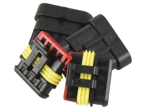 Zestaw uzupełniający do złączy hermetycznych Superseal typu włoskiego 5 styków; 4 szt. S.153138 - Intertraktor