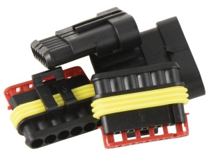 Zestaw uzupełniający do złączy hermetycznych Superseal typu włoskiego 6 styków; 4 szt. S.153139