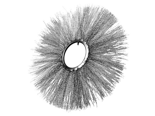 Szczotki - 610mm x 178mm Płaskie, Materiał - Warstwy Zastępuje: S0081 S.59778 - Intertraktor