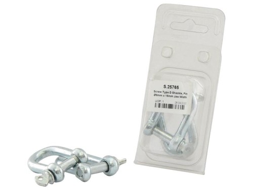 Ogniwo złączne śrub, Sworzeń Ø8mm x 16mm Szerokość szczęki w (2 szt agropak) S.25765 - Intertraktor