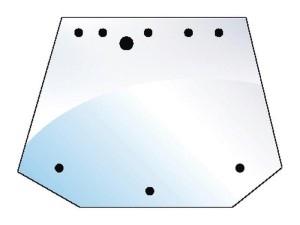 Szyba tylna gorna S.53410