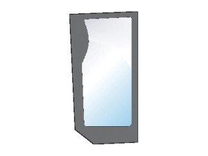 Lower Front Glass lewa S.100499