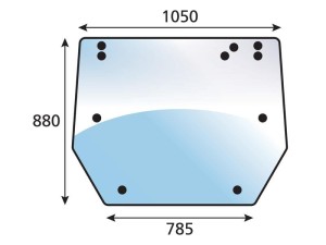 Szyba tylna gorna S.102434