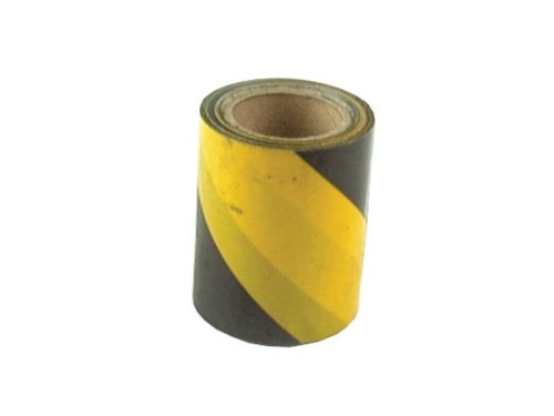Hazard Warning Tape, Szerokość: 50mm x Długość: 33m S.4509 - Intertraktor