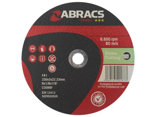 Tarcza Ø230 x 3 x 22.23mm C30RBF S.13349 - Intertraktor