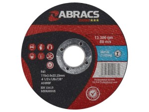 Tarcza Metall Ø115 x 3 x 22.23mm A30RBF S.11750