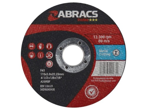 Tarcza Metall Ø115 x 3 x 22.23mm A30RBF S.11750 - Intertraktor