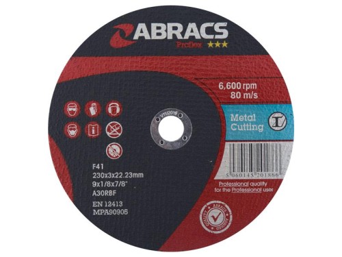 Tarcza Metall Ø230 x 3 x 22.23mm A30RBF S.11752 - Intertraktor