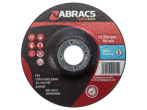 Tarcza Metal Ø125 x 3 x 22.23mm A30RBF S.164773 - Intertraktor