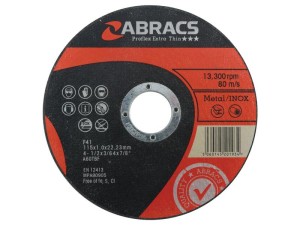 Tarcza Metall Ø115 x 1 x 22.23mm A60TBF S.13345