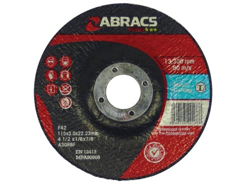 Tarcza Metal Ø115 x 3 x 22mm A30RBF S.11747 - Intertraktor