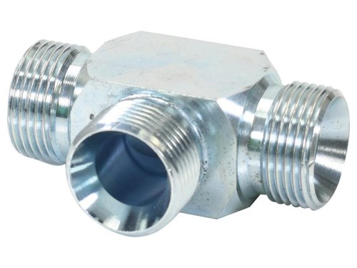 Trójnik hydrauliczny 1'' BSP Męski x 1'' BSP Męski x 1'' BSP Męski S.35090 - Intertraktor