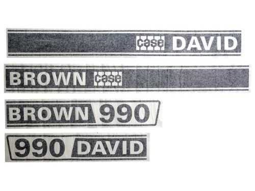 Zestaw naklejek - David Brown 990 S.63345 - Intertraktor