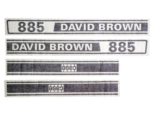 Zestaw naklejek - David Brown 885 S.63344 - Intertraktor