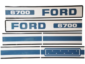 Zestaw naklejek - Ford / New Holland 6700 S.8420