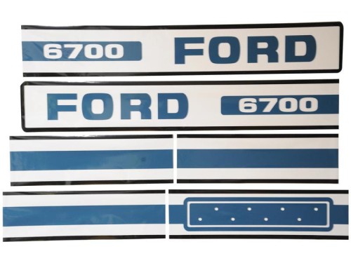 Zestaw naklejek - Ford / New Holland 6700 S.8420 - Intertraktor