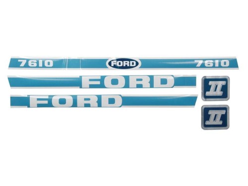 Zestaw naklejek - Ford / New Holland 7610 S.8435 - Intertraktor