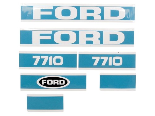 Zestaw naklejek - Ford / New Holland 7710 S.8436 - Intertraktor