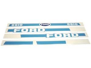 Zestaw naklejek - Ford / New Holland 6610 S.8432