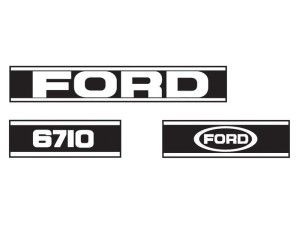 Zestaw naklejek - Ford / New Holland 6710 S.8433