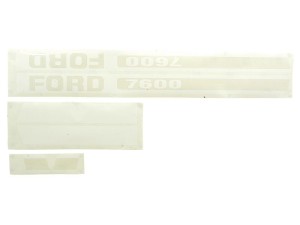 Zestaw naklejek - Ford / New Holland 7600 S.8422