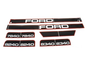 Zestaw naklejek - Ford / New Holland 7840, 8240, 8340 S.68372