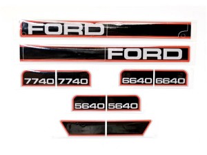 Zestaw naklejek - Ford / New Holland 5640 6640, 7740 S.68246