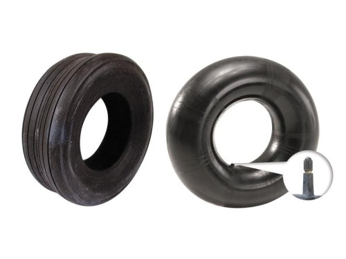 Opona i dętka, 18 x 8.50 - 8, 4PR, TR13 Zawór prosty S.152484 - Intertraktor