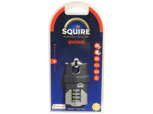 Squire 40CS COMBI Kłódka Vulcan, Szerokość: 40mm (Stopień bezpieczeństwa: 4) S.129905 - Intertraktor