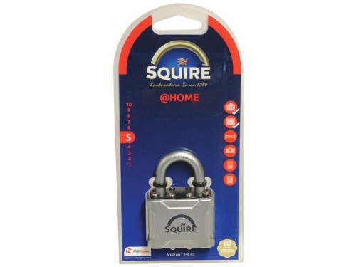 Squire P4 40 Vulcan Kłódka, Szerokość: 44mm (Stopień bezpieczeństwa: 5) S.129904 - Intertraktor