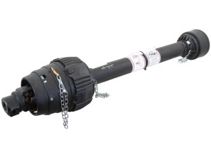 Sparex Wałek z przegubem szerokokatnym jednostronnie, (Lz) Długość: 980mm, 1 3/8'' x 6 Klin 80° - Szerokokątna Blokada przesuwania to 1 3/8'' x 6 frezów, bolec szybkiego zwalniania S.29004