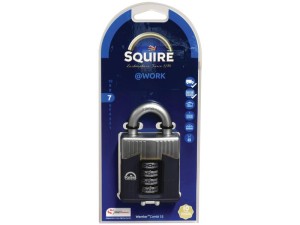 Squire 55CS COMBI Kłódka Warrior, Szerokość: 55mm (Stopień bezpieczeństwa: 8) S.129873