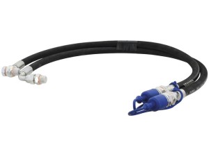 Przewody hydrauliczne cięgła 3/8'' BSP - 800mm S.33144