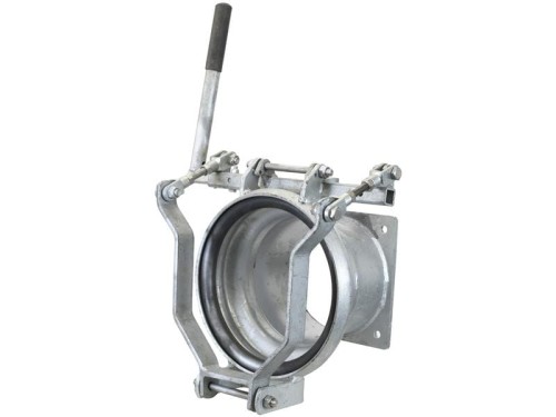 Złącze żeńskie z szybkozłączem i kołnierz czworokątny 8'' (216mm) x (200mm) (galvanizado) S.136638 - Intertraktor