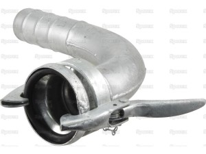 Kolano 90° - Żeńska 4'' (108mm) x4'' (102mm) (galvanizado) S.136641