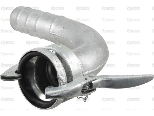 Kolano 90° - Żeńska 4'' (108mm) x4'' (102mm) (galvanizado) S.136641 - Intertraktor