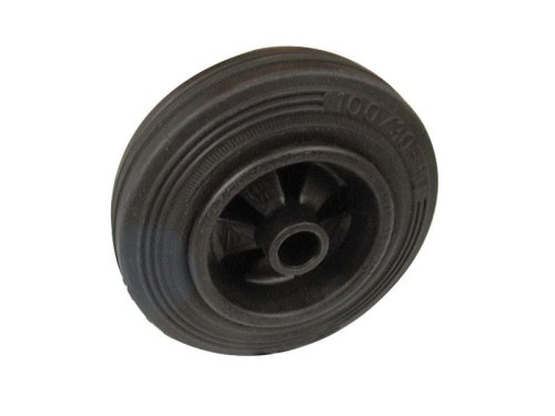 Rubber Wheel - Pojemność: 75kgs, Ø koła, mm: 100mm S.52581 - Intertraktor