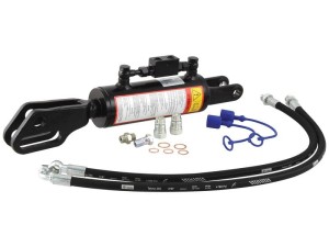 Wieszak hydrauliczny poziomujący (Dostarczany z: przewodami) - Widełki Otwór Ø 22mm - Widełki Otwór Ø 26 & 27x97mm - Długość min: 520mm, średnica cylindra: 80mm. S.113924