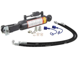 Wieszak hydrauliczny poziomujący (Dostarczany z: przewodami) - Kula Ø 22mm - Widełki Otwór Ø 23x50mm - Długość min: 540mm, średnica cylindra: 80mm. S.153732